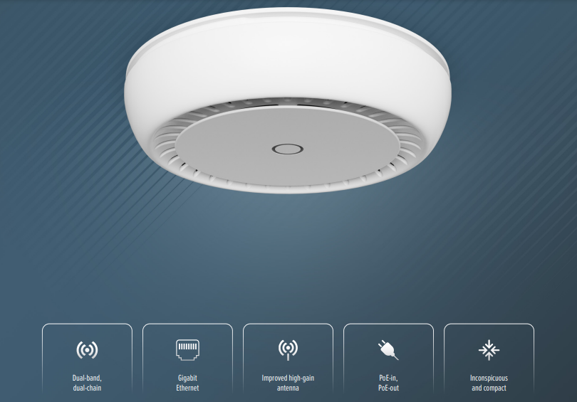 WiFi router Mikrotik cAP XL ac 2,4/5GHz PENTA SK